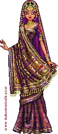 Saree !! Saree !! I love saree style !! XD!